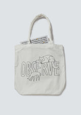 GEOFF MCFETRIDGE | OBSERVE CANVAS TOTE