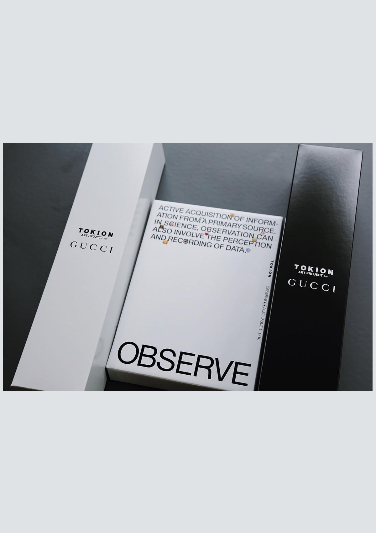 雑誌 TOKION（トキオン） ISSUE 1 OBSERVE（横尾忠則 × グッチ