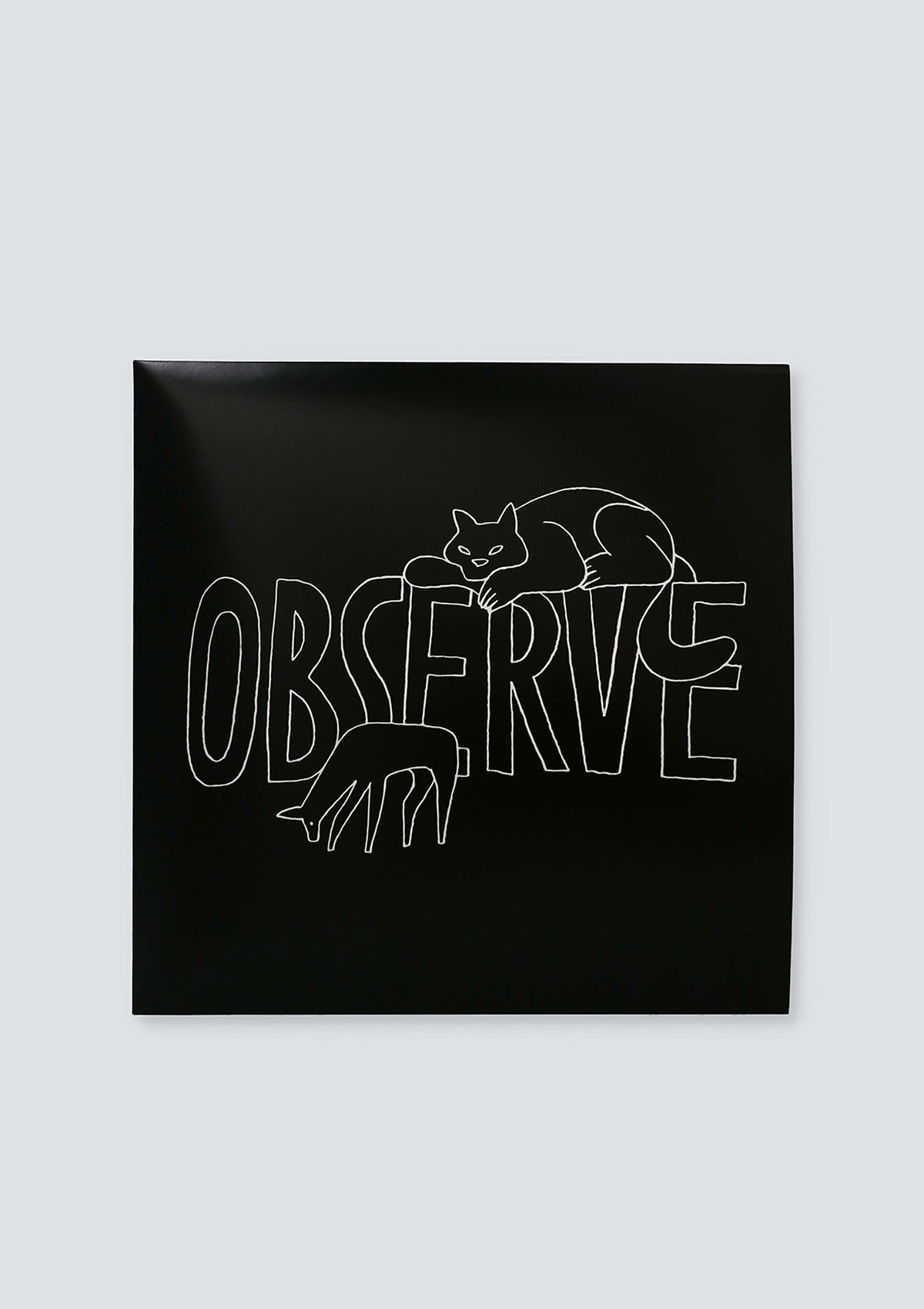 GEOFF MCFETRIDGE | OBSERVE T-SHIRT [ White・Black | S / M